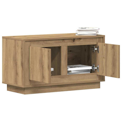 Mobile TV rovere artigianale 80 x 35 x 45 cm Legno multistrato