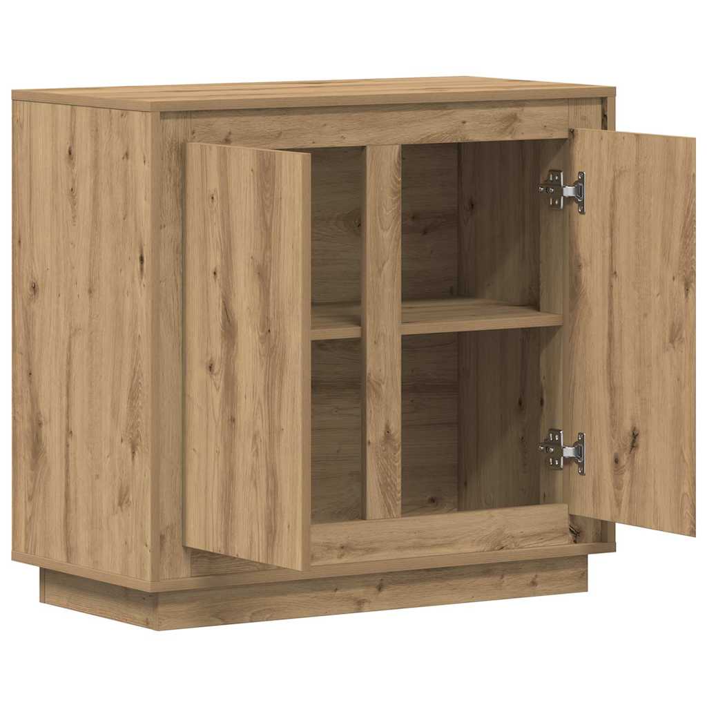 Credenza Rovere artigianale 80 x 40 x 75 cm Legno multistrato
