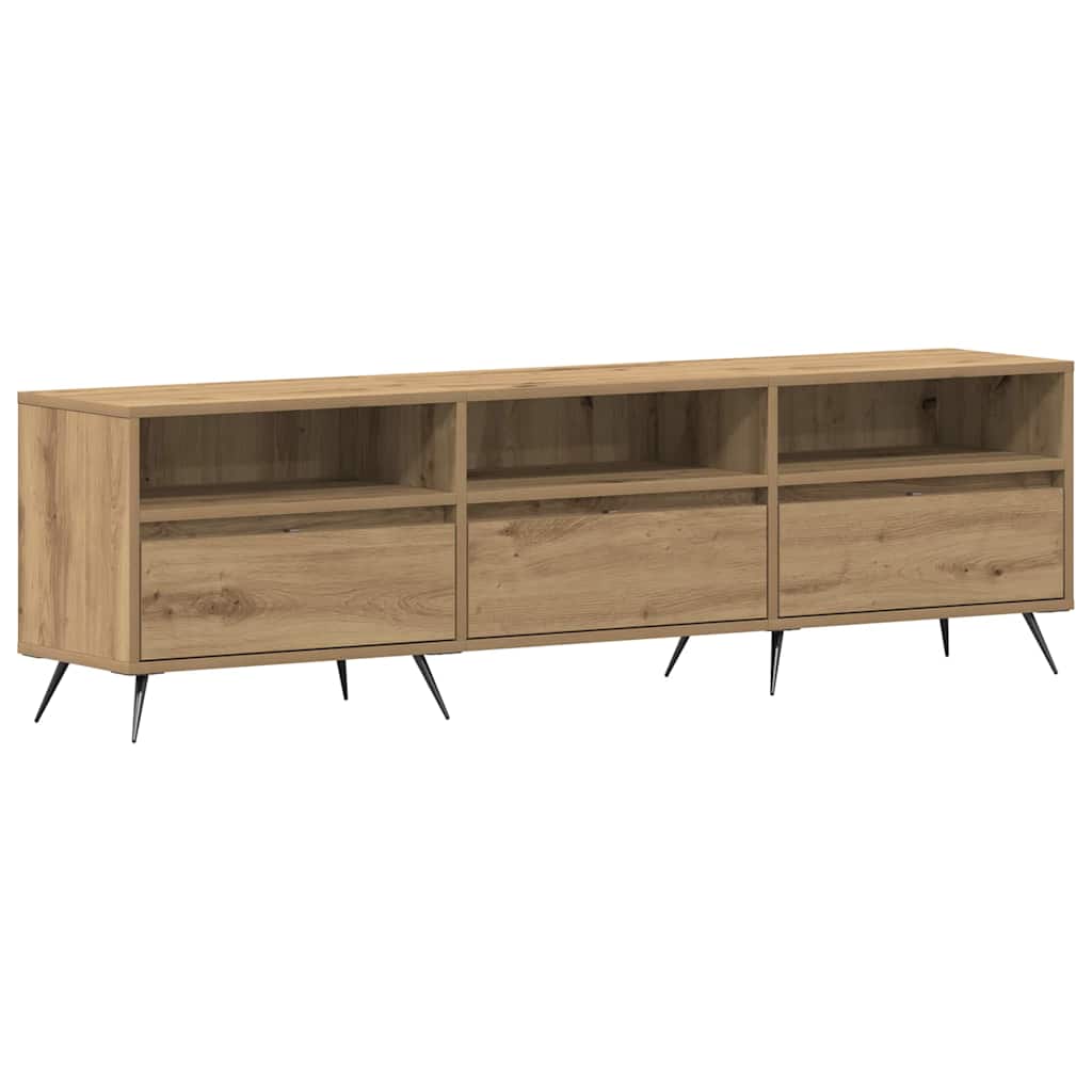Mobile TV rovere artigianale 150 x 30 x 44,5 cm