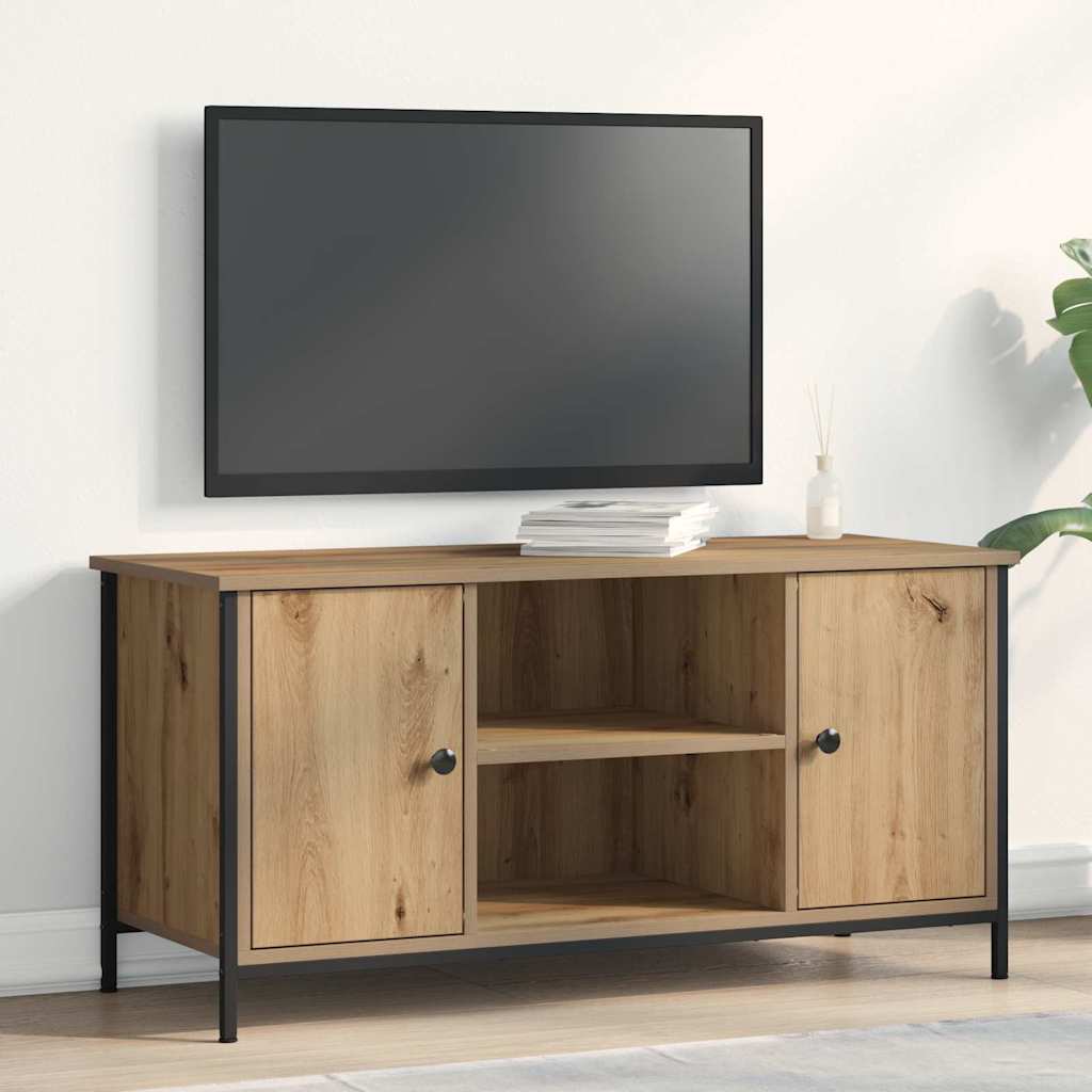 Mobile TV Rovere artigianale 100 x 40 x 50 cm Legno multistrato