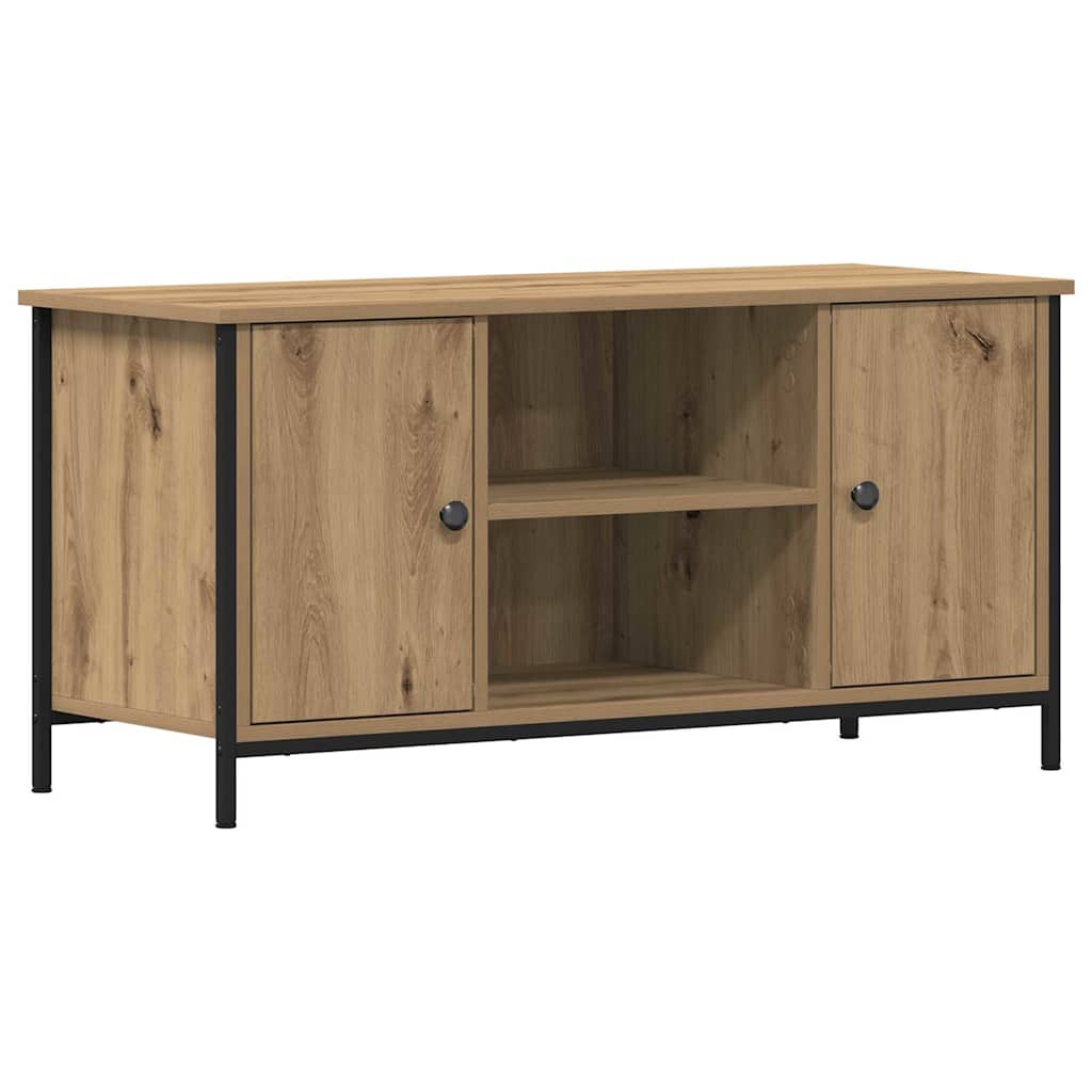 Mobile TV Rovere artigianale 100 x 40 x 50 cm Legno multistrato