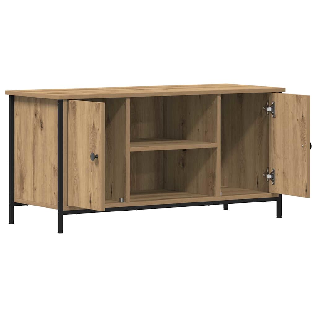 Mobile TV Rovere artigianale 100 x 40 x 50 cm Legno multistrato