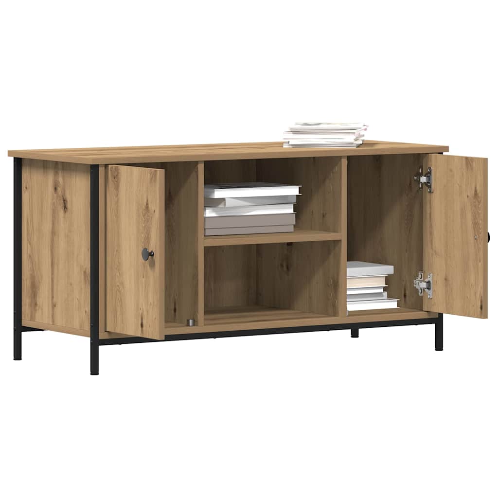 Mobile TV Rovere artigianale 100 x 40 x 50 cm Legno multistrato