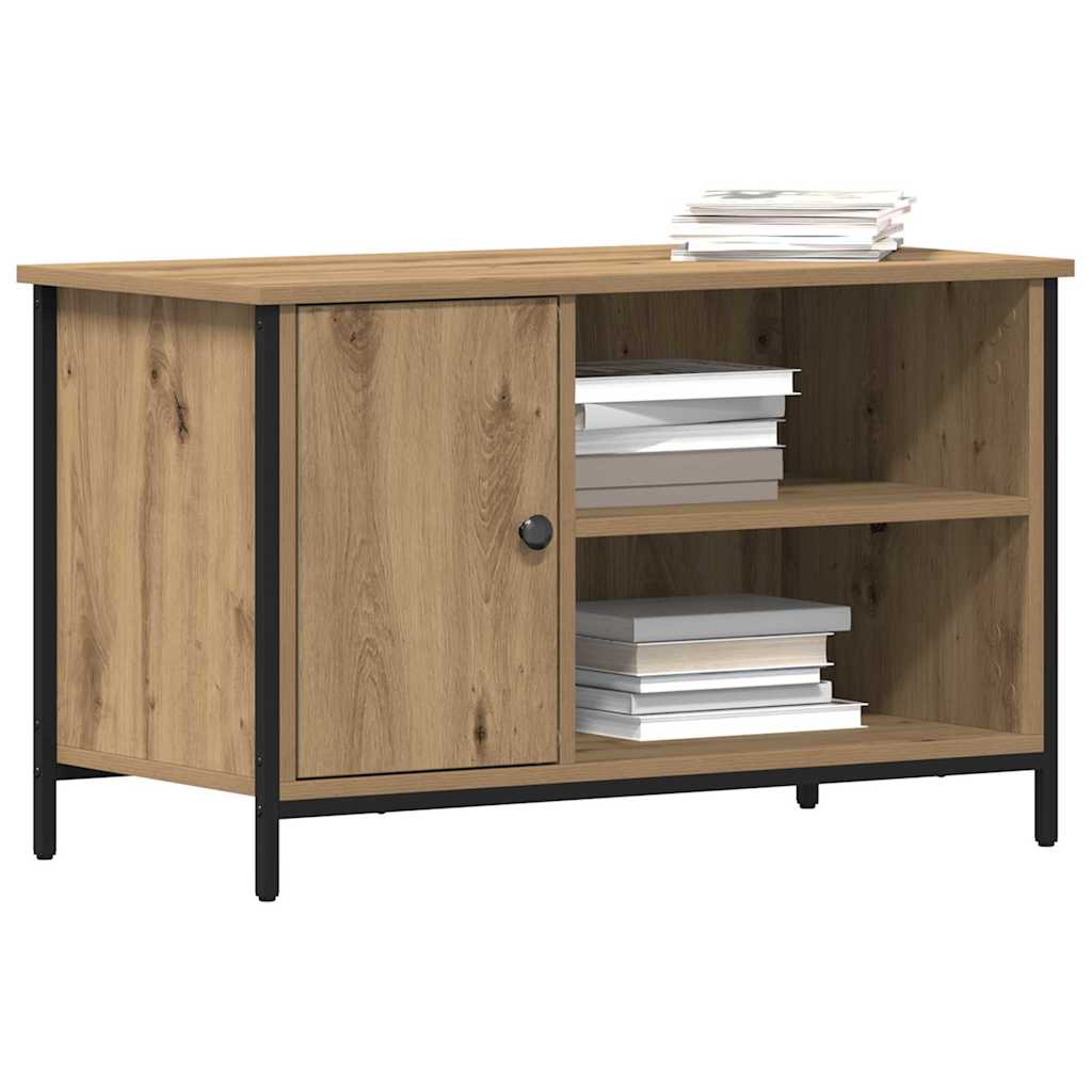 Mobile TV rovere artigianale 80 x 40 x 50 cm Legno multistrato