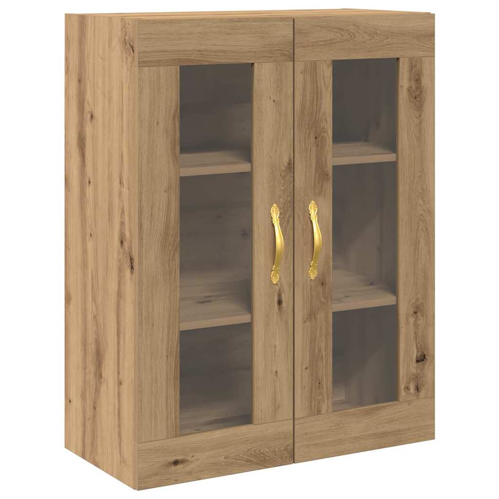 Armadietto a muro Rovere artigianale 69,5 x 34 x 90 cm
