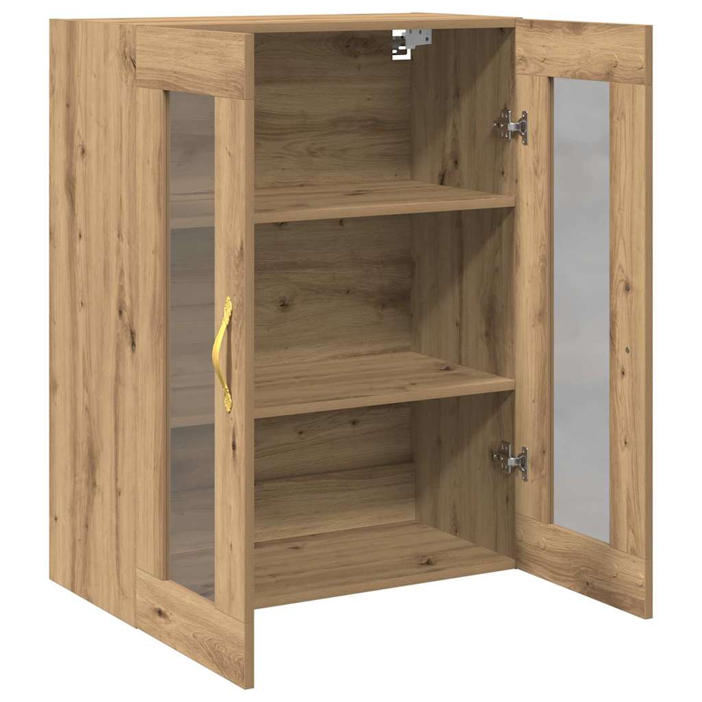 Armadietto a muro Rovere artigianale 69,5 x 34 x 90 cm