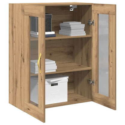 Armadietto a muro Rovere artigianale 69,5 x 34 x 90 cm