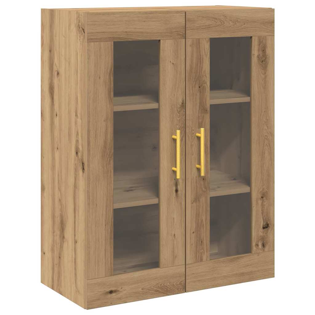 Armadietto a muro Rovere artigianale 69,5 x 34 x 90 cm