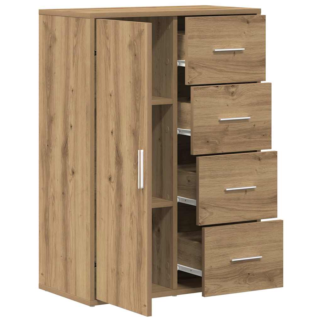 Credenza Rovere artigianale 60 x 31 x 84 cm Legno multistrato