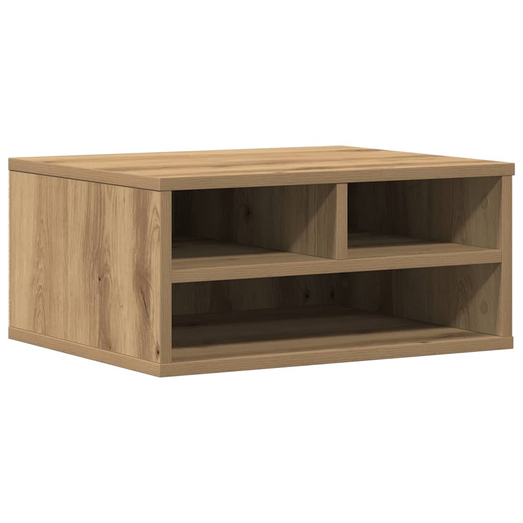 Supporto per Stampante Rovere artigianale 49 x 40 x 22.5 cm