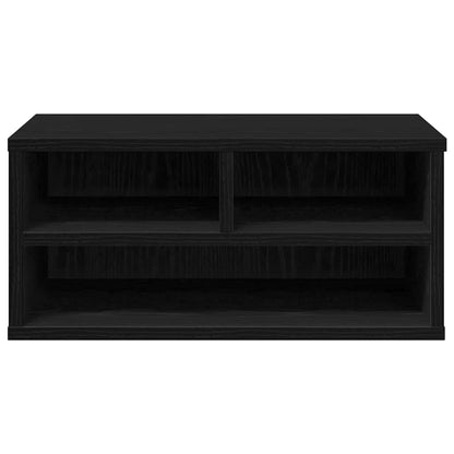 Supporto per Stampante Rovere Nero 49 x 40 x 22.5 cm