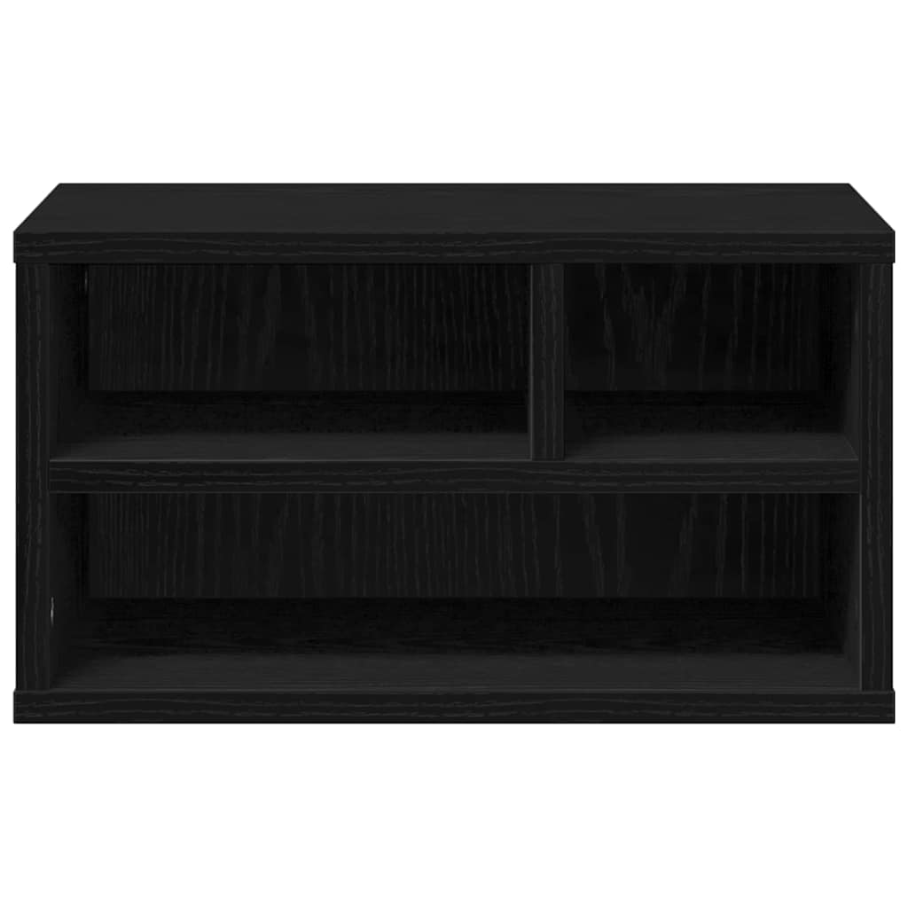 Supporto per Stampante Rovere Nero 40 x 32 x 22,5 cm
