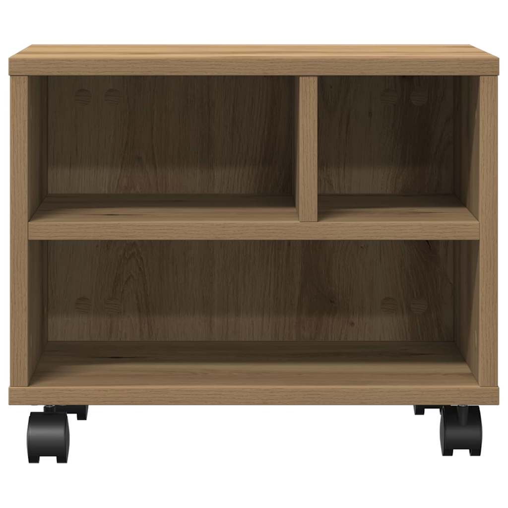 Supporto per Stampante Rovere artigianale 41 x 32 x 34,5 cm