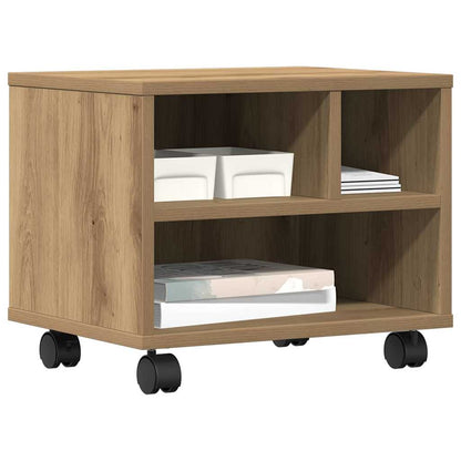Supporto per Stampante Rovere artigianale 41 x 32 x 34,5 cm