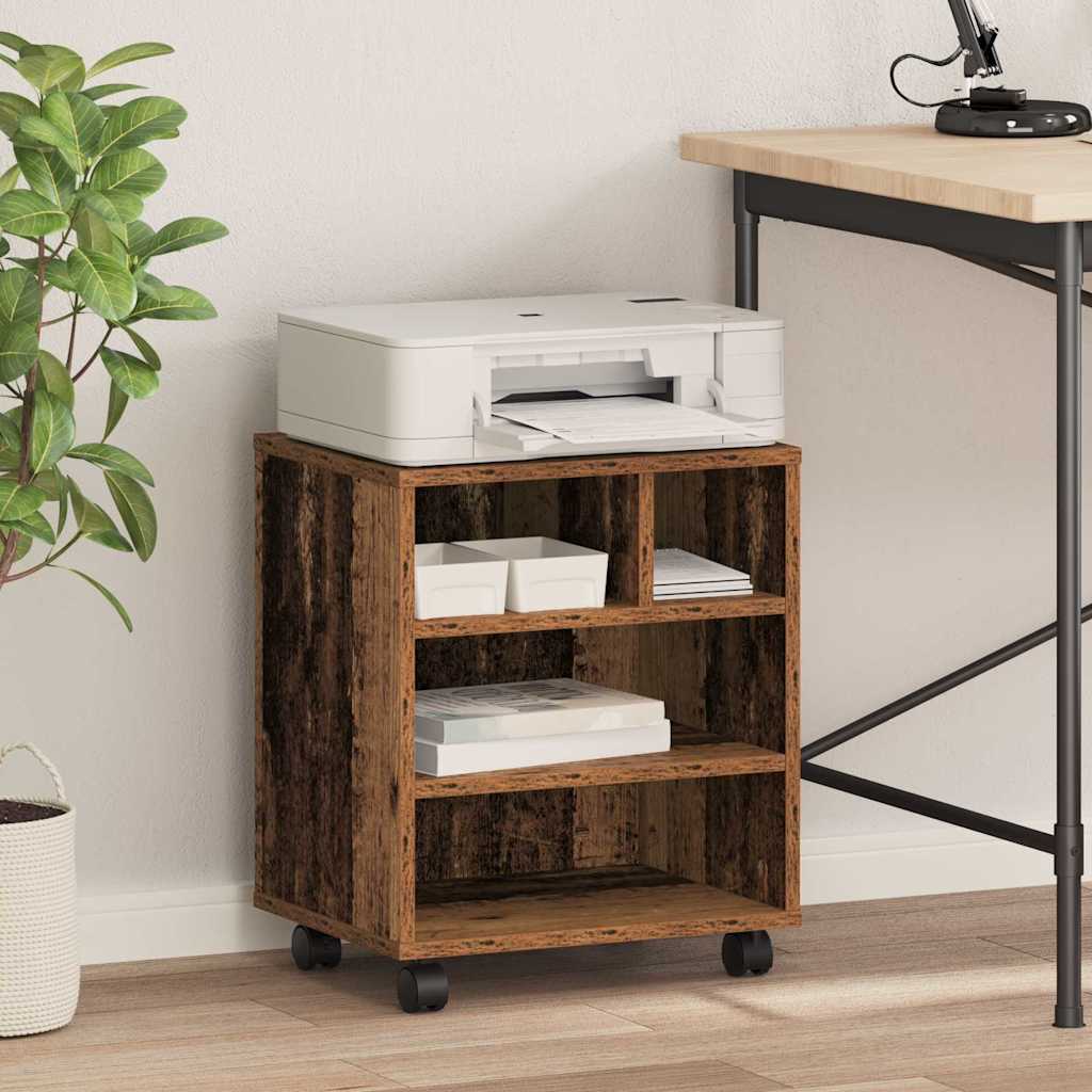 Supporto per Stampante Legno vecchio 41 x 32 x 48 cm