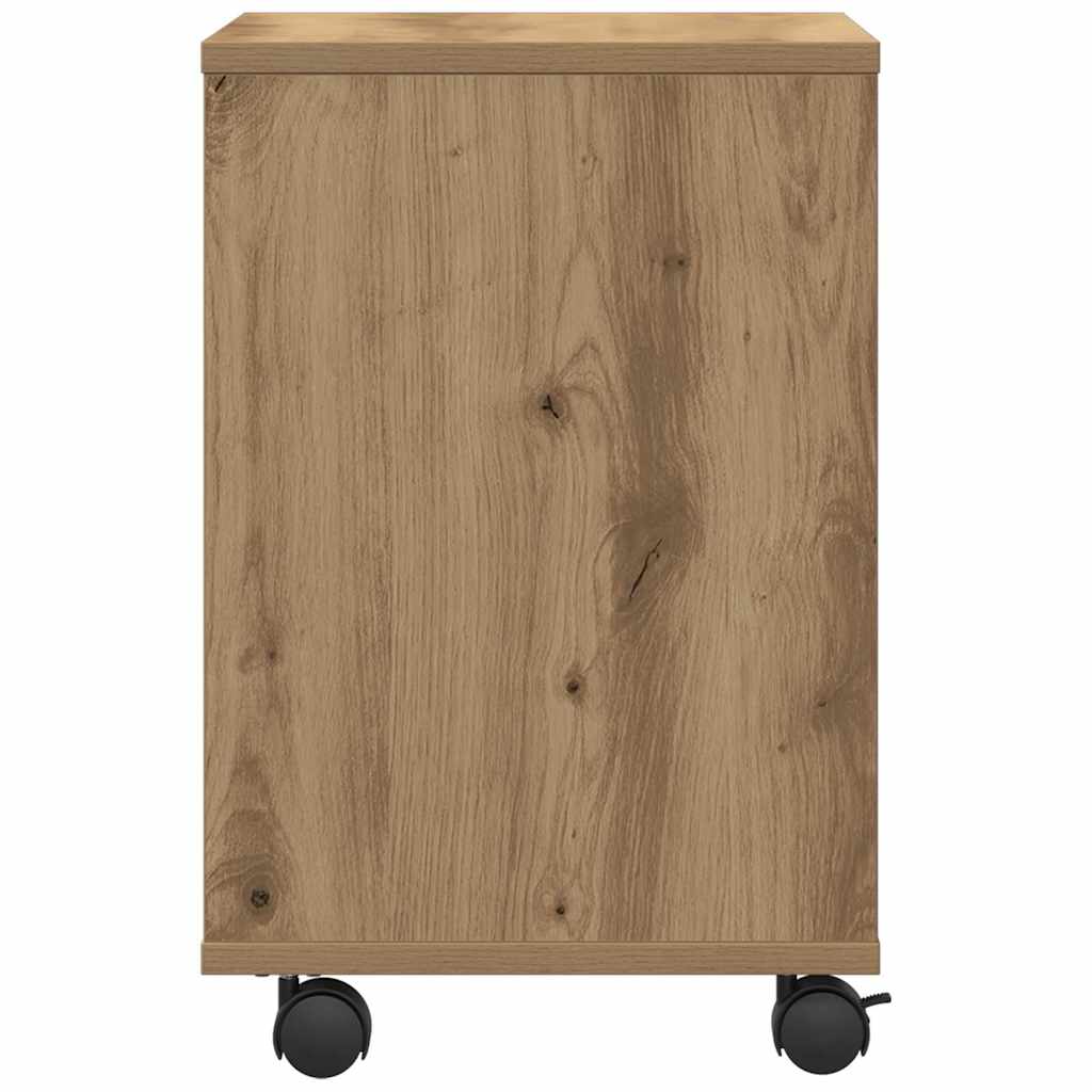 Supporto per Stampante rovere artigianale 41 x 32 x 48 cm