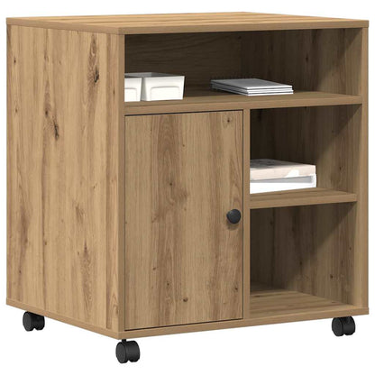 Supporto per Stampante rovere artigianale 60 x 50 x 67 cm
