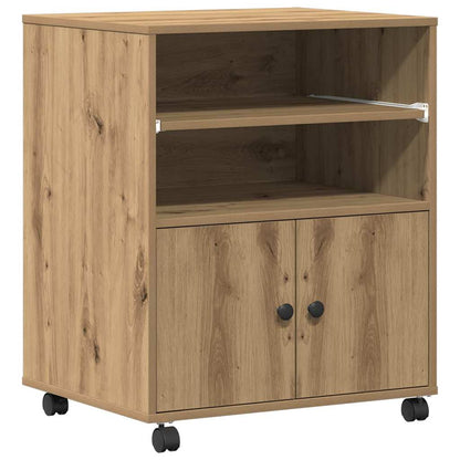 Supporto per Stampante Rovere artigianale 60 x 48 x 74 cm