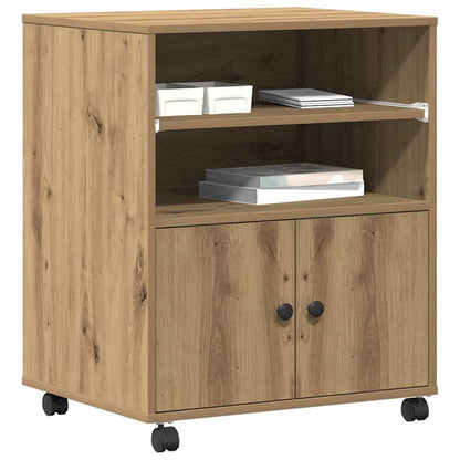 Supporto per Stampante Rovere artigianale 60 x 48 x 74 cm