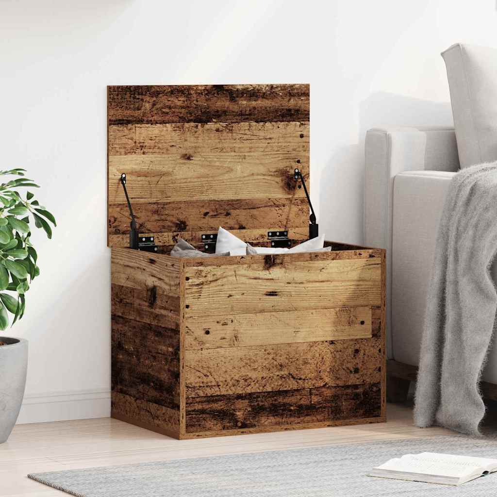 Scatola di Stoccaggio Legno vecchio 60 x 42 x 46 cm