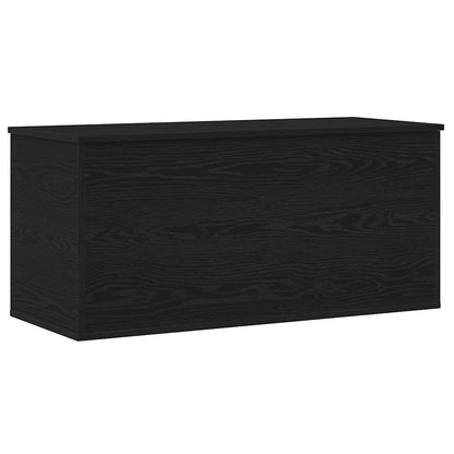 Scatola di Stoccaggio Rovere nero 100 x 42 x 46 cm