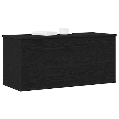 Scatola di Stoccaggio Rovere nero 100 x 42 x 46 cm