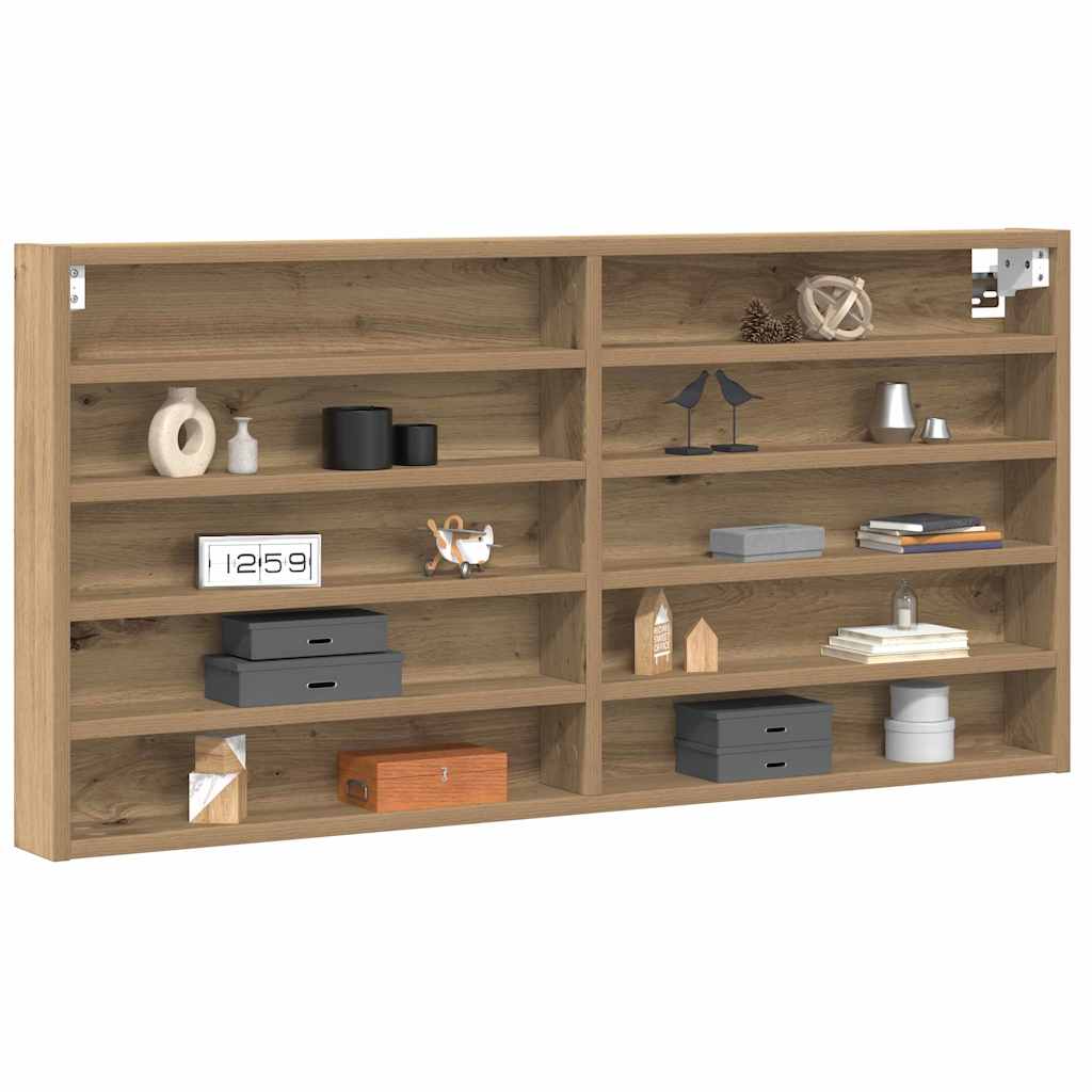 Vetrina Rovere artigianale 100 x 8,5 x 50 cm Legno multistrato