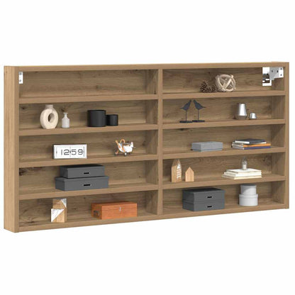 Vetrina Rovere artigianale 100 x 8,5 x 50 cm Legno multistrato