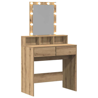 Tavolo da Trucco rovere artigianale 80 x 41 x 144.5 cm