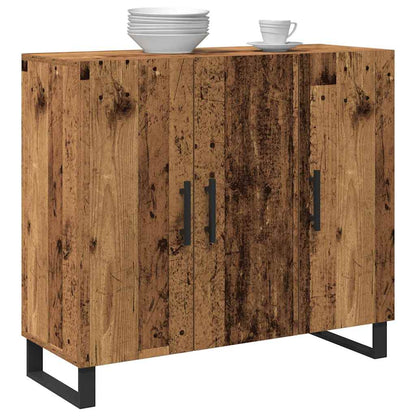 Credenza Legno vecchio 90 x 34 x 80 cm Legno multistrato