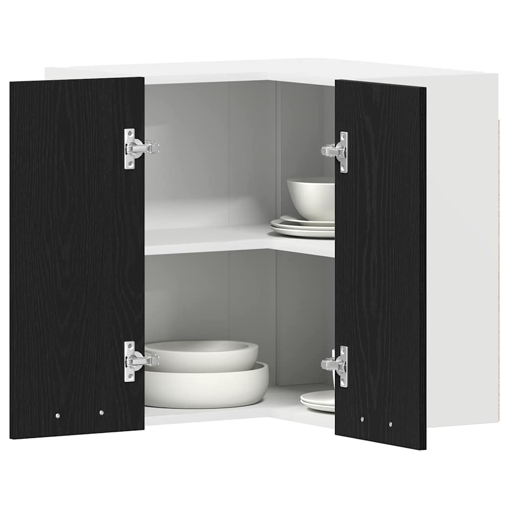 Armadio pensile Lyon Rovere Nero 57 x 57 x 60 cm