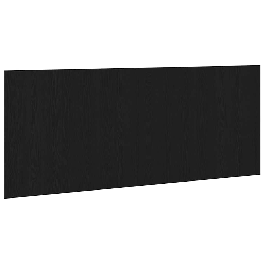Testiera del letto con testiera Rovere Nero 160 x 1.5 x 80.5 cm