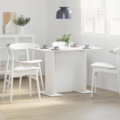 Tavolo da pranzo Bianco 110 x 60 x 75 cm Legno multistrato