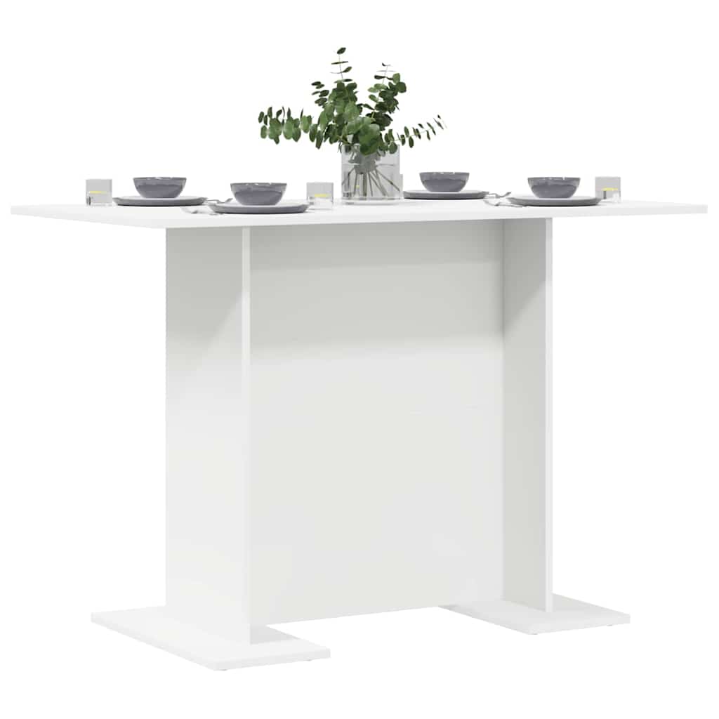 Tavolo da pranzo Bianco 110 x 60 x 75 cm Legno multistrato