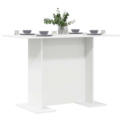 Tavolo da pranzo Bianco 110 x 60 x 75 cm Legno multistrato