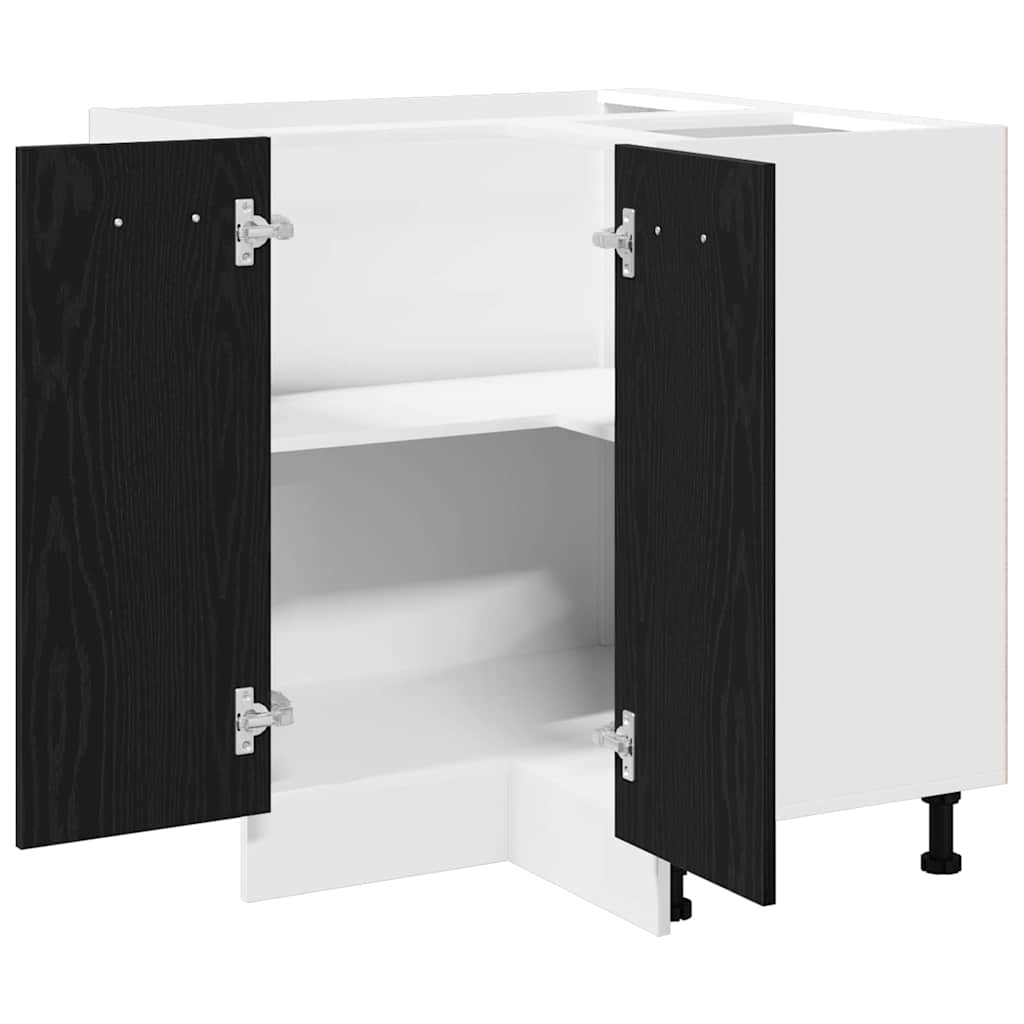 Armadio pensile Rovere Nero 75,5 x 75,5 x 80,5 cm