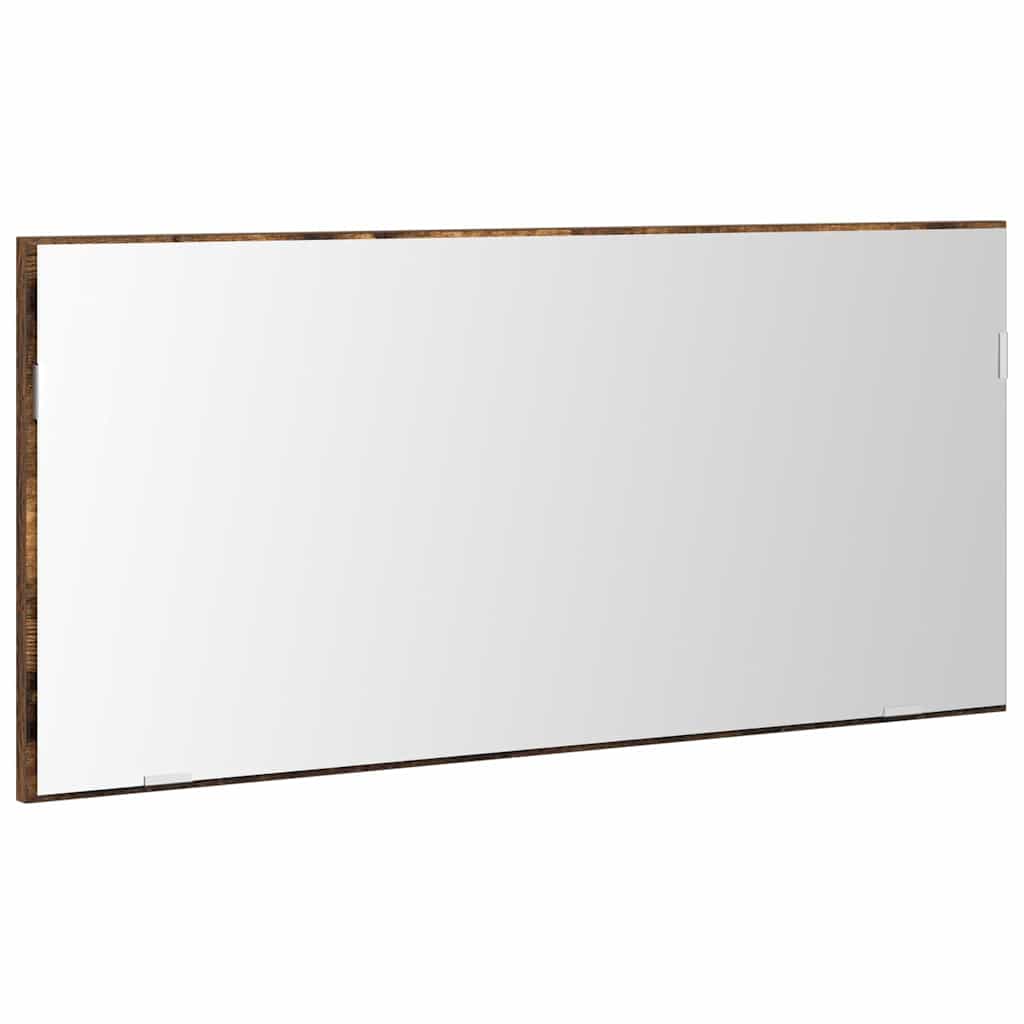 Specchio Marrone 80 x 37 cm Vetro e Legno Ingegnerizzato