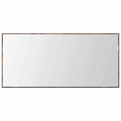 Specchio Marrone 80 x 37 cm Vetro e Legno Ingegnerizzato