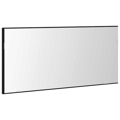 Specchio Rovere nero 80 x 37 cm Vetro e Legno Ingegnerizzato