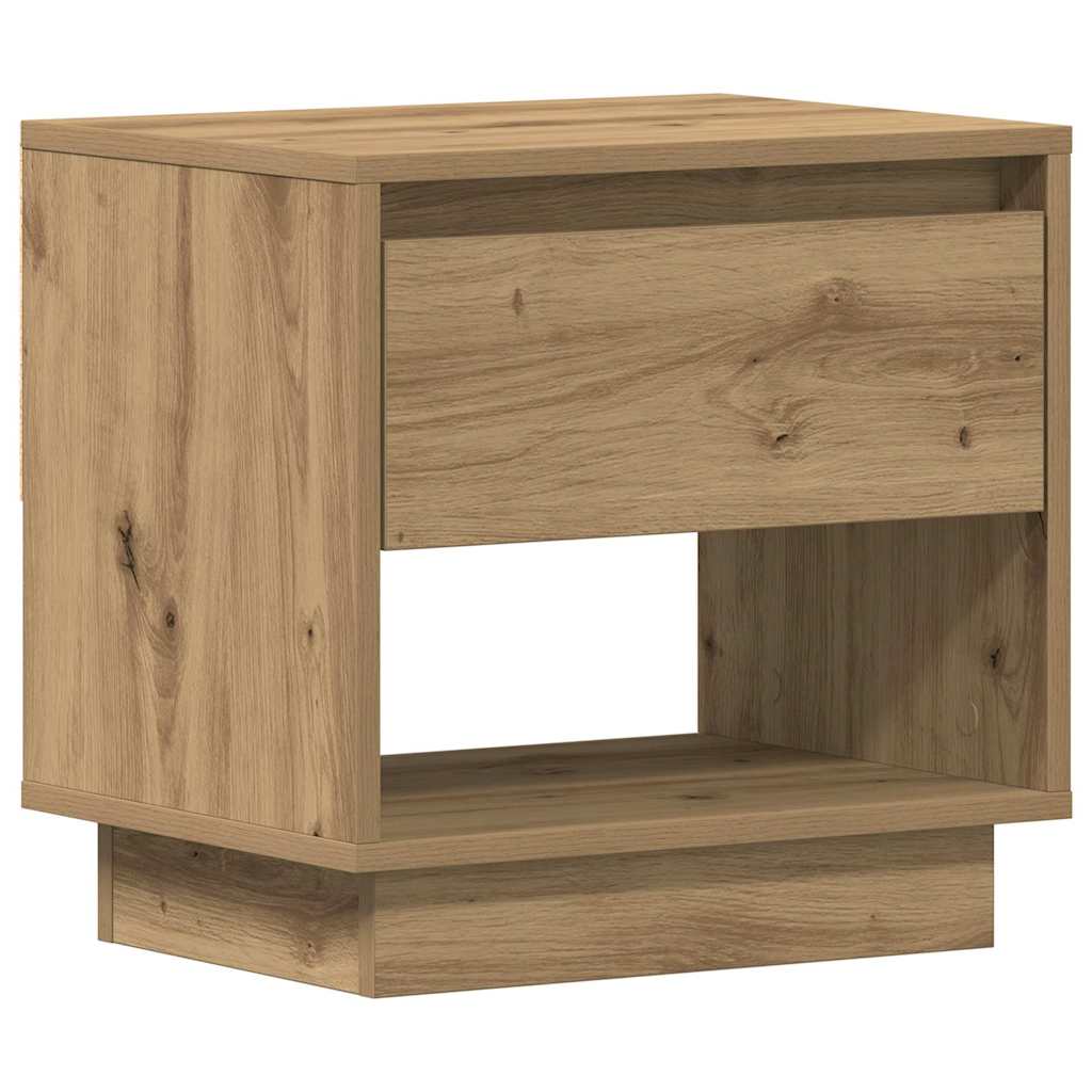 Comodino Rovere artigianale 45 x 34 x 44 cm Legno multistrato