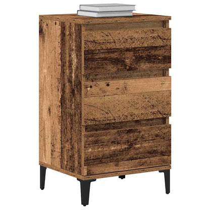 Armadio da Notte con cassetto Legno vecchio 45 x 35 x 44 cm