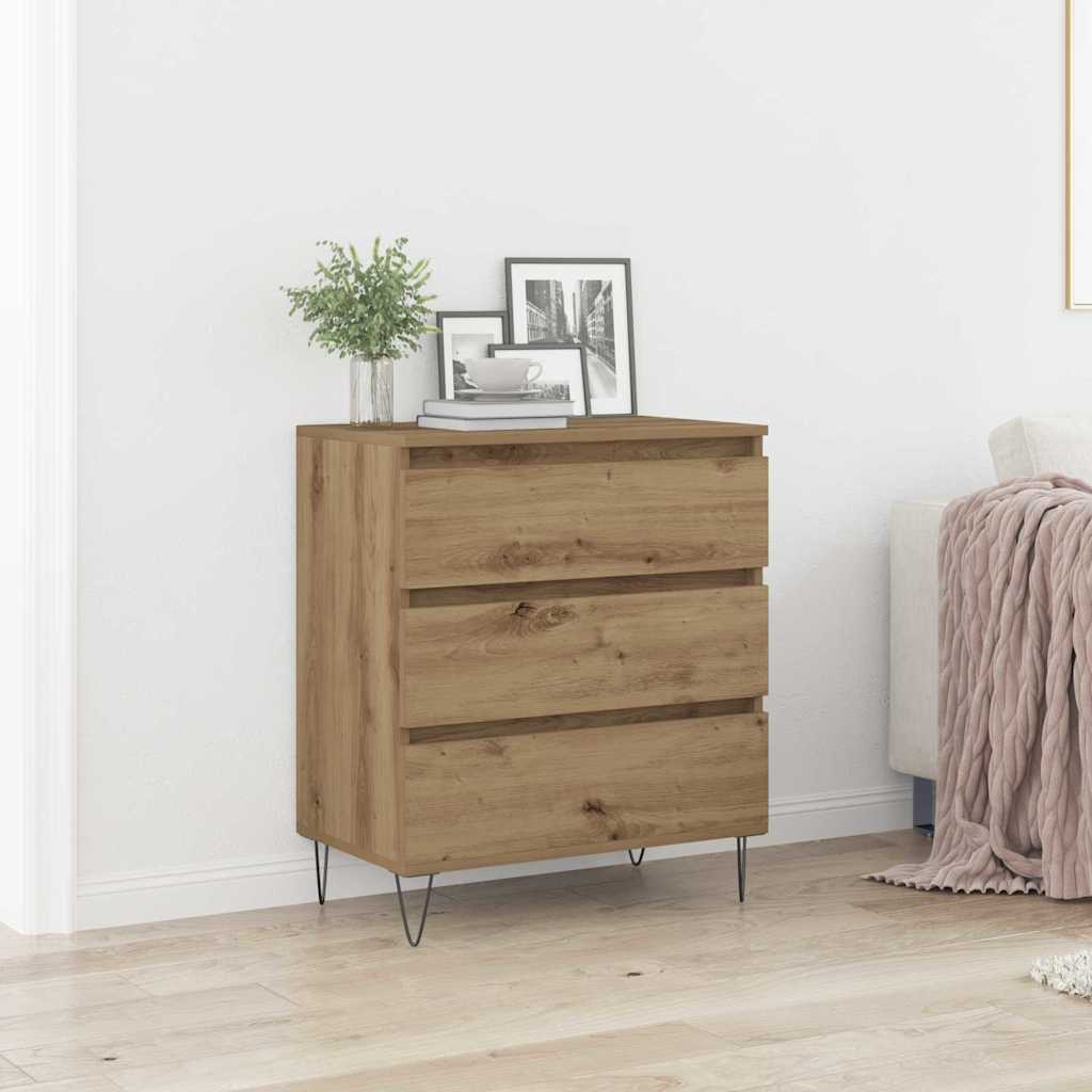 Credenza Rovere artigianale 60 x 35 x 70 cm Legno multistrato