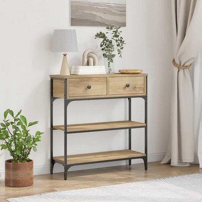 Tavolo consolle Rovere artigianale 72.5 x 25 x 75 cm