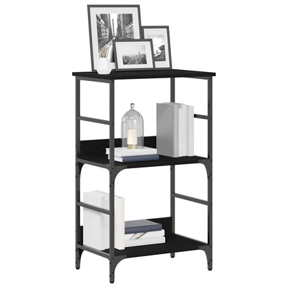 Libreria Rovere Nero 50 x 33 x 82 cm Legno multistrato
