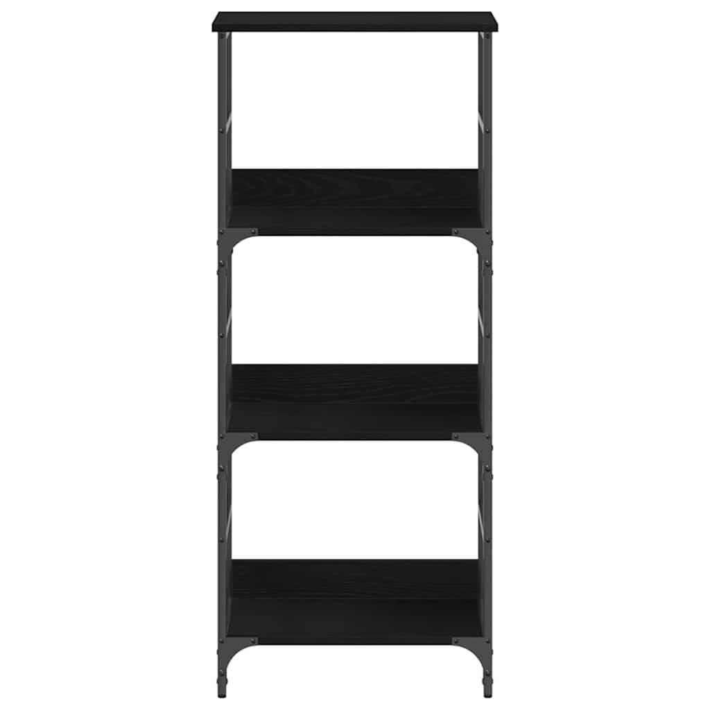 Libreria Rovere Nero 50 x 33 x 117,5 cm Legno multistrato