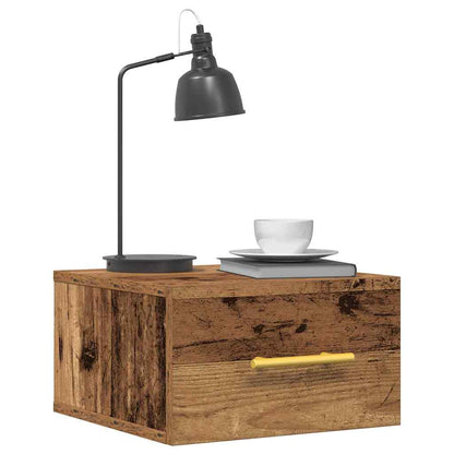 Armadio da Notte 2 pcs Legno vecchio 35 x 35 x 20 cm