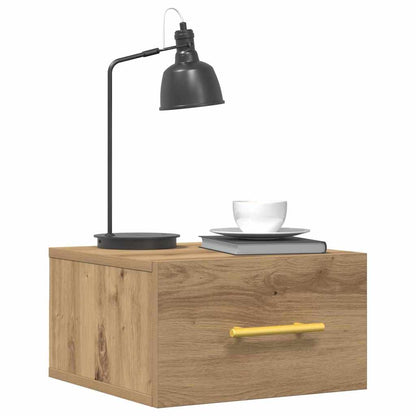 Armadio da Notte 2 pcs rovere artigianale 35 x 35 x 20 cm