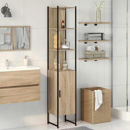 Mobile da Bagno Sonoma 33 x 33 x 185,5 cm Legno multistrato