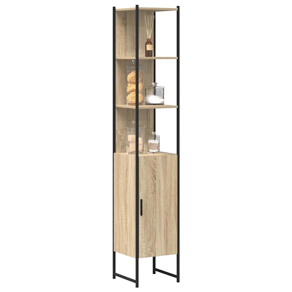 Mobile da Bagno Sonoma 33 x 33 x 185,5 cm Legno multistrato