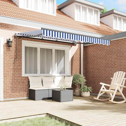 Tenda Retrattile Blu 250 x 200 cm Tessuto
